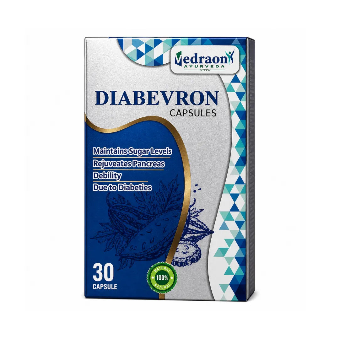 Vedraon Diabevron capsules packaging