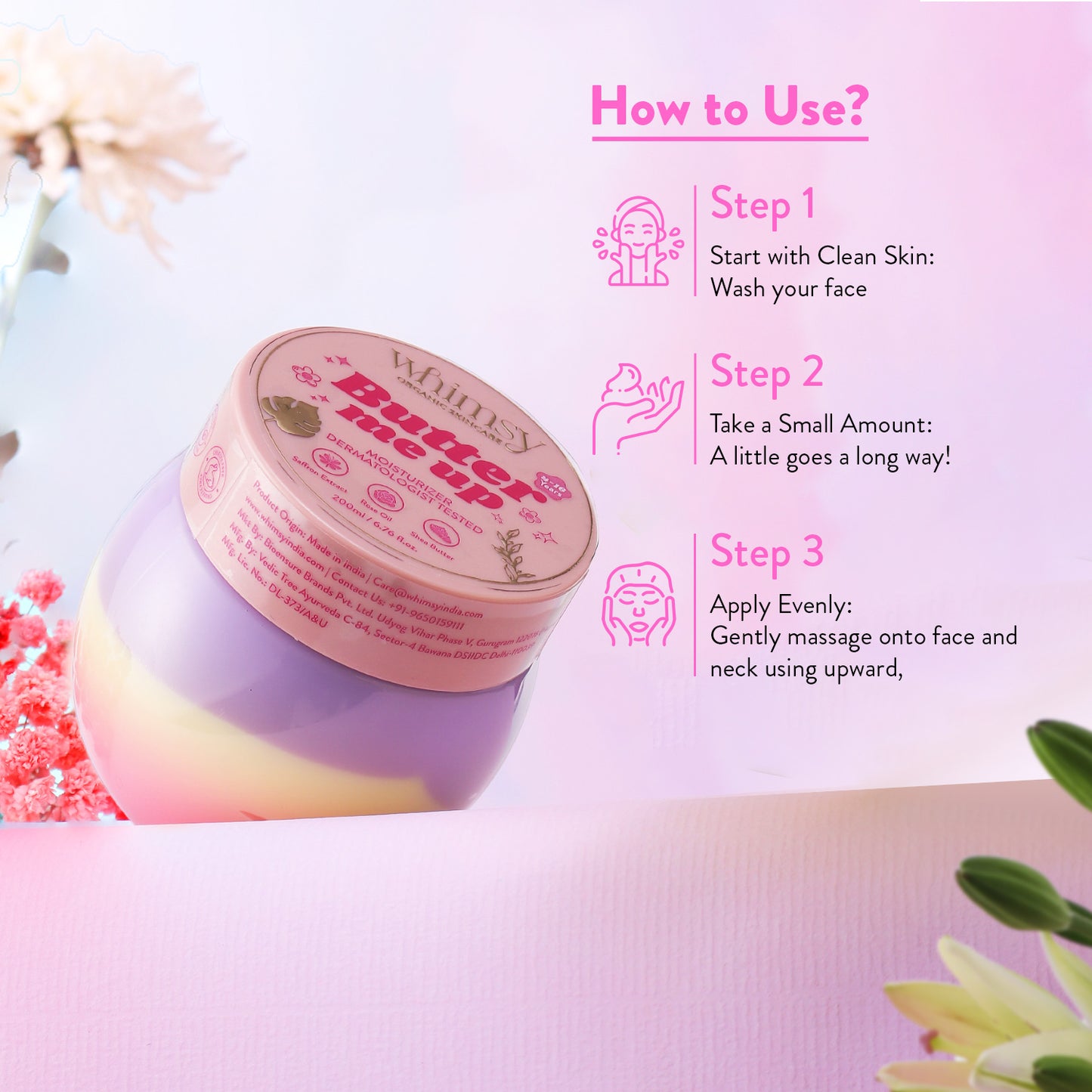 Whimsy Butter Me Up Body Butter - 180 ML (4-16 Years)