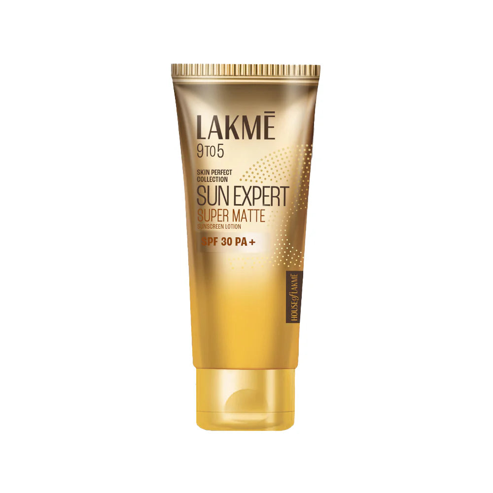 Lakme Sun Expert Super Matte lotion tube