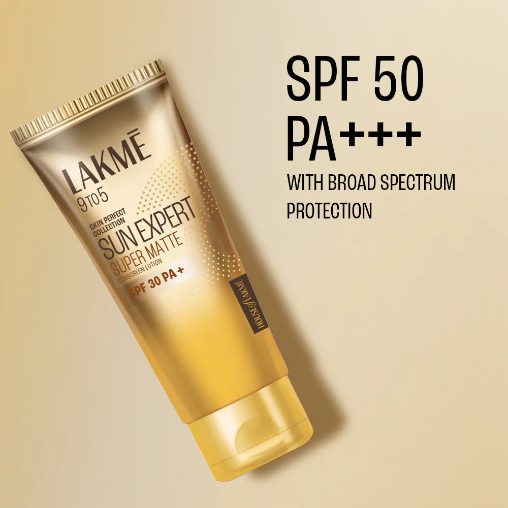 Lakme Sun Expert sunscreen tube with SPF 30 PA+