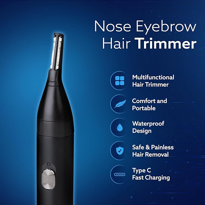 3-in-1 Nose, Ear & Eyebrow Trimmer NT1727