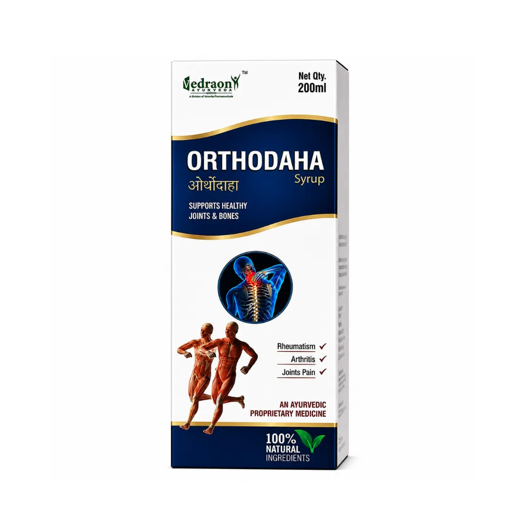 Orthodaha Syrup packaging on a white background
