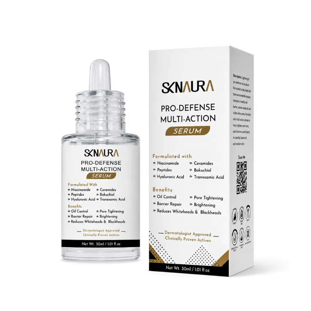Pro-Defense Multi-Action Serum | Niacinamide, Ceramides & Hyaluronic Acid Serum | 30ml