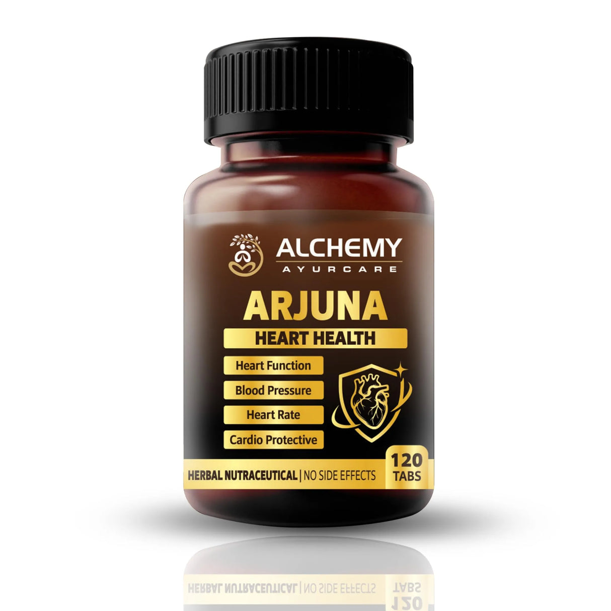 Arjuna Extract Tablets by Alchemy Ayurcare β 700mg Per Serving | Premium Heart Health Supplement | Herbal Cardiovascular Support | Terminalia Arjuna | 120 Vegan Tablets | Non-GMO