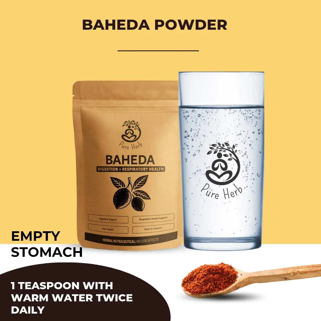 Pure Baheda Powder | Herbal Digestive & Wellness Support Powder