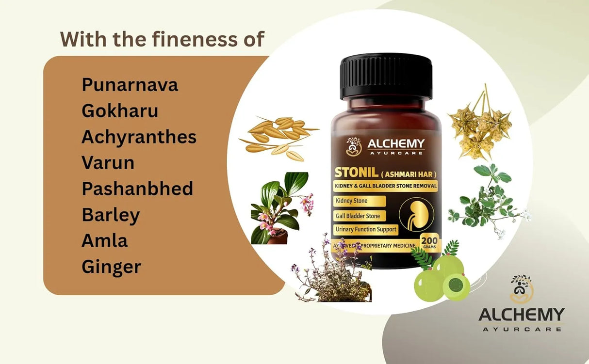 Stonil Ashmari Har Powder | Kidney Stone & Urinary Wellness Support – 200g