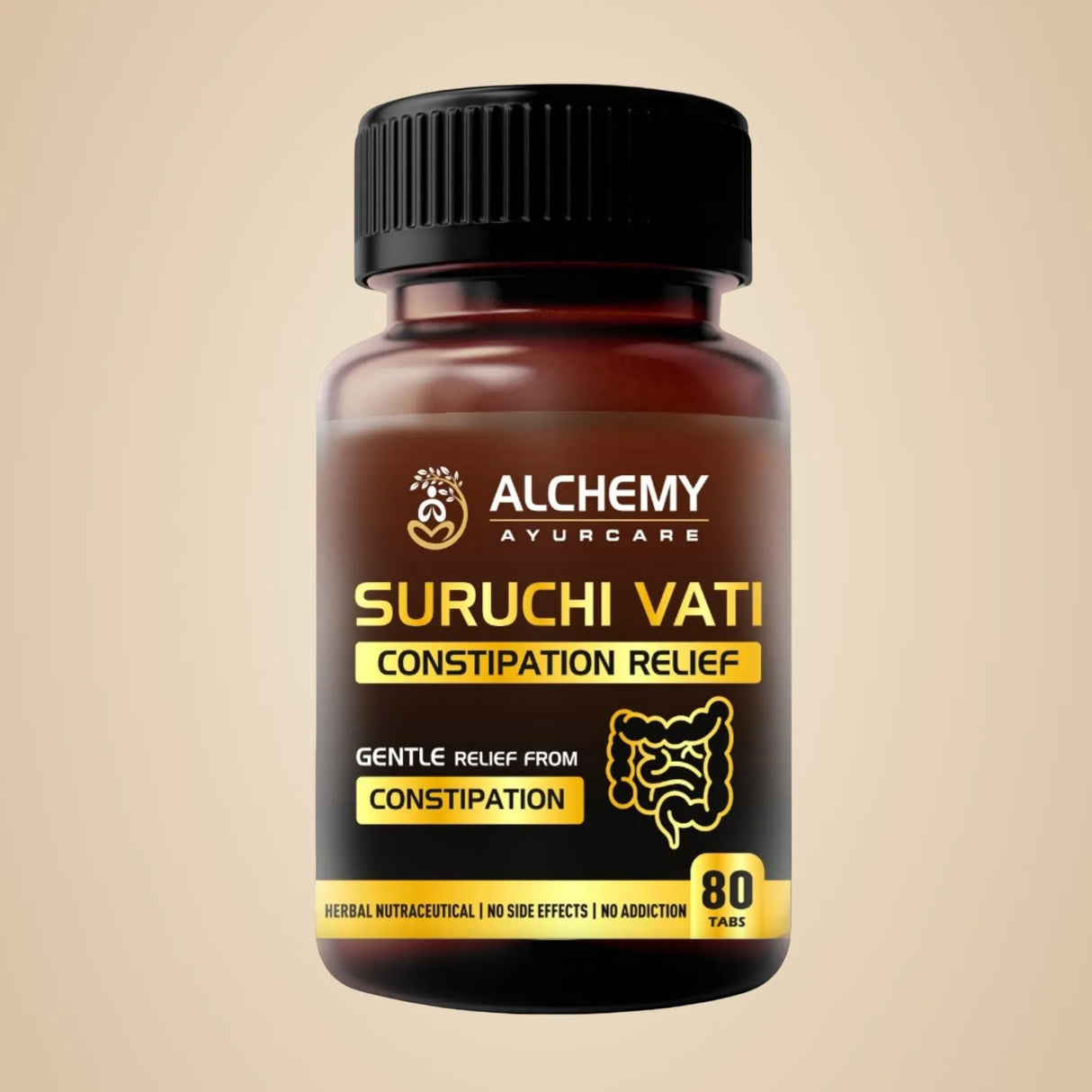 Suruchi Vati Tablets | Constipation & Indigestion Support β 80 Tablets Pack of 2