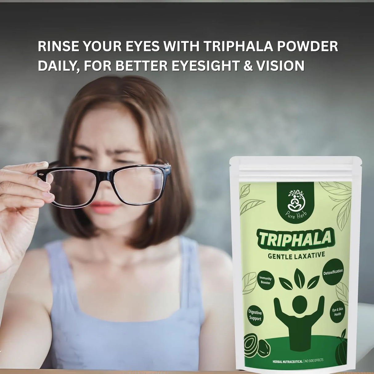 Triphala Powder | Ayurvedic Digestive Cleanser & Detox Support – 100g