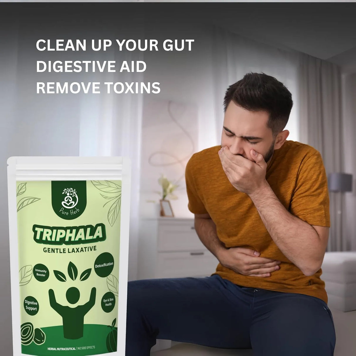 Triphala Powder | Ayurvedic Digestive Cleanser & Detox Support – 100g
