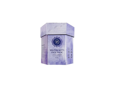 Multani Mitti face pack packaging on a white background