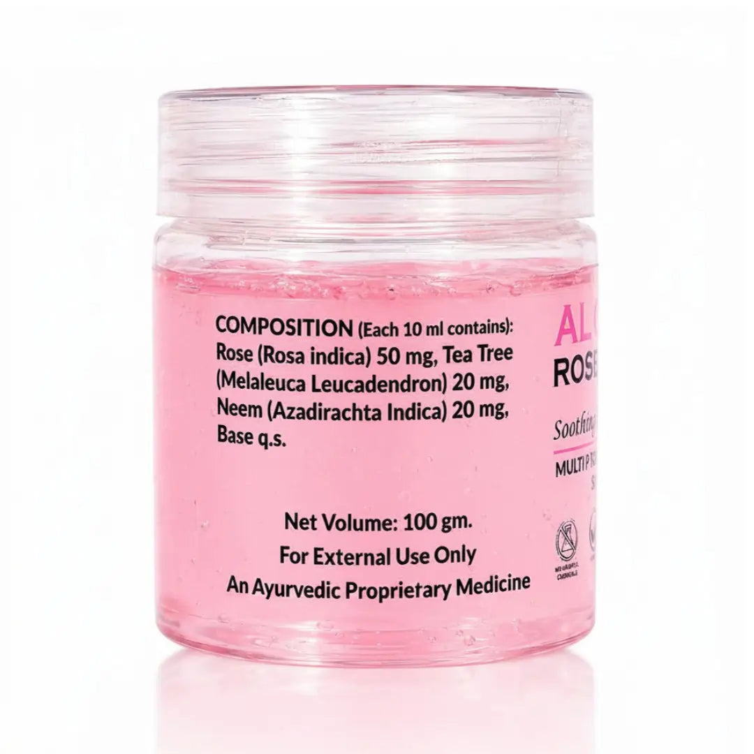 Aloheal Rose Gel Back Side