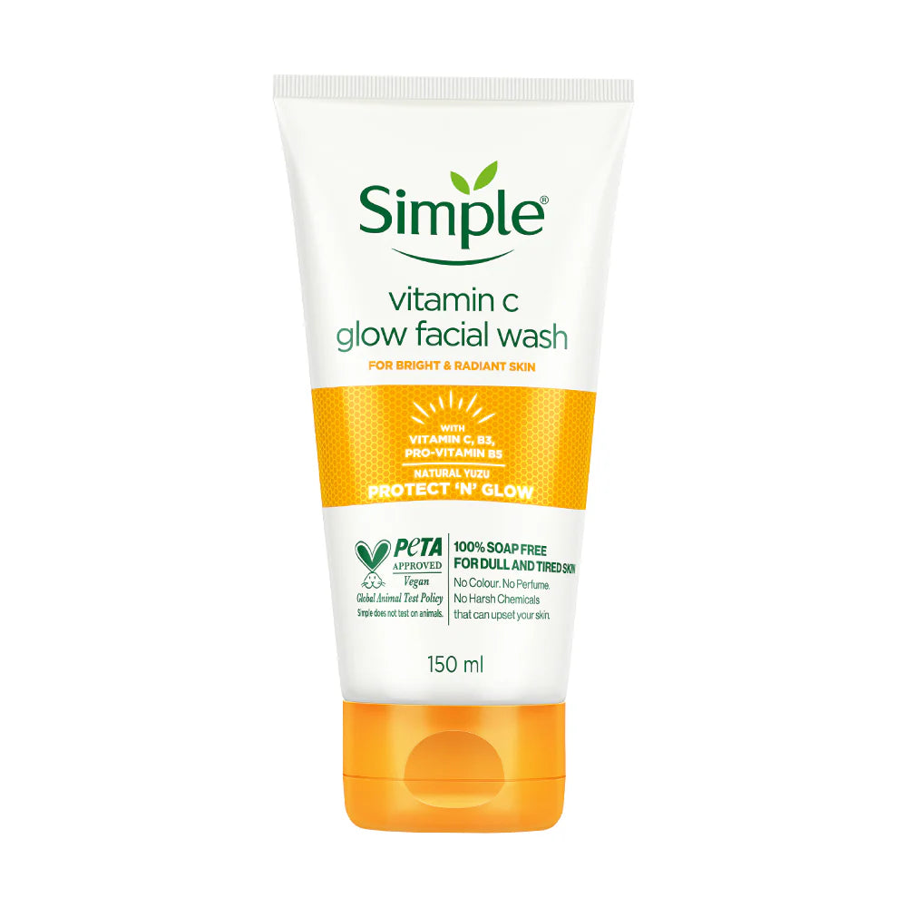 Simple Vitamin C Glow Facial Wash