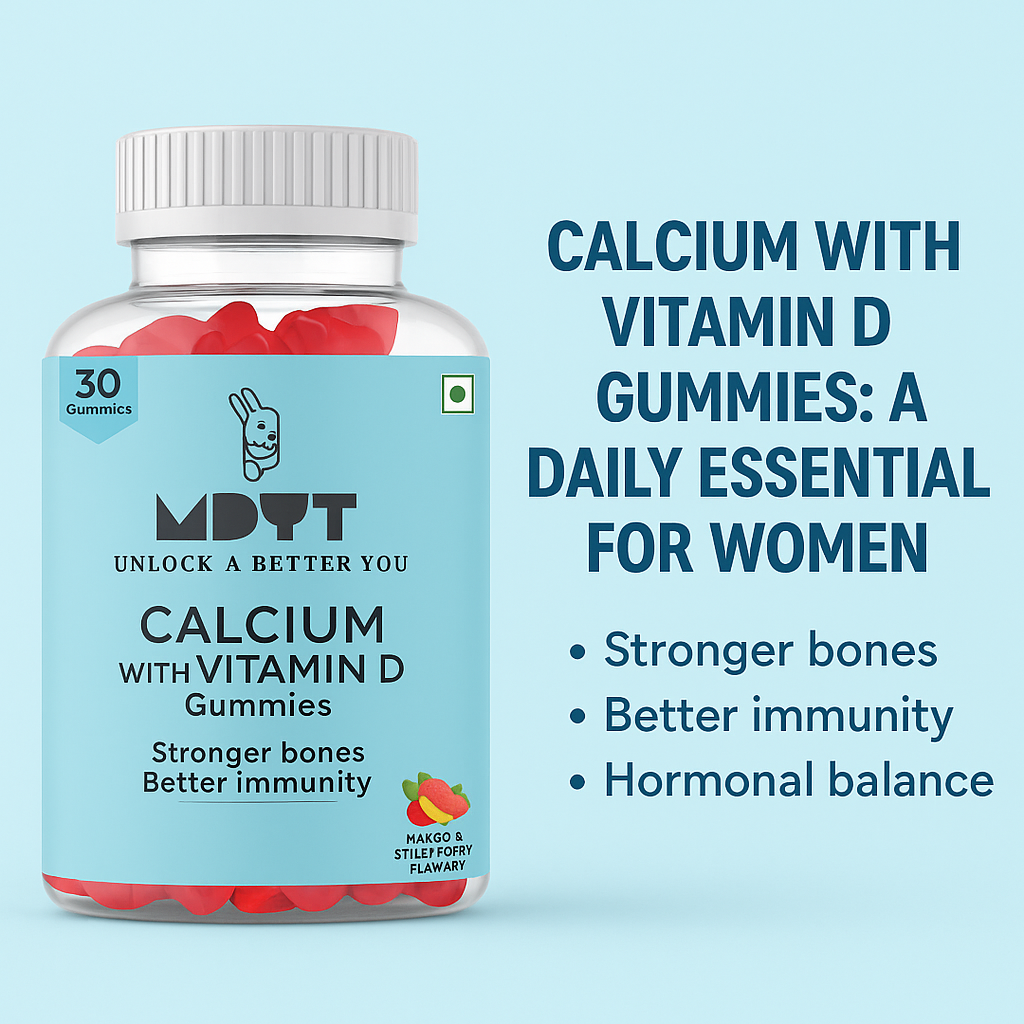 Strong Bones, Stronger Life: How Calcium with Vitamin D Gummies Empower Women’s Health