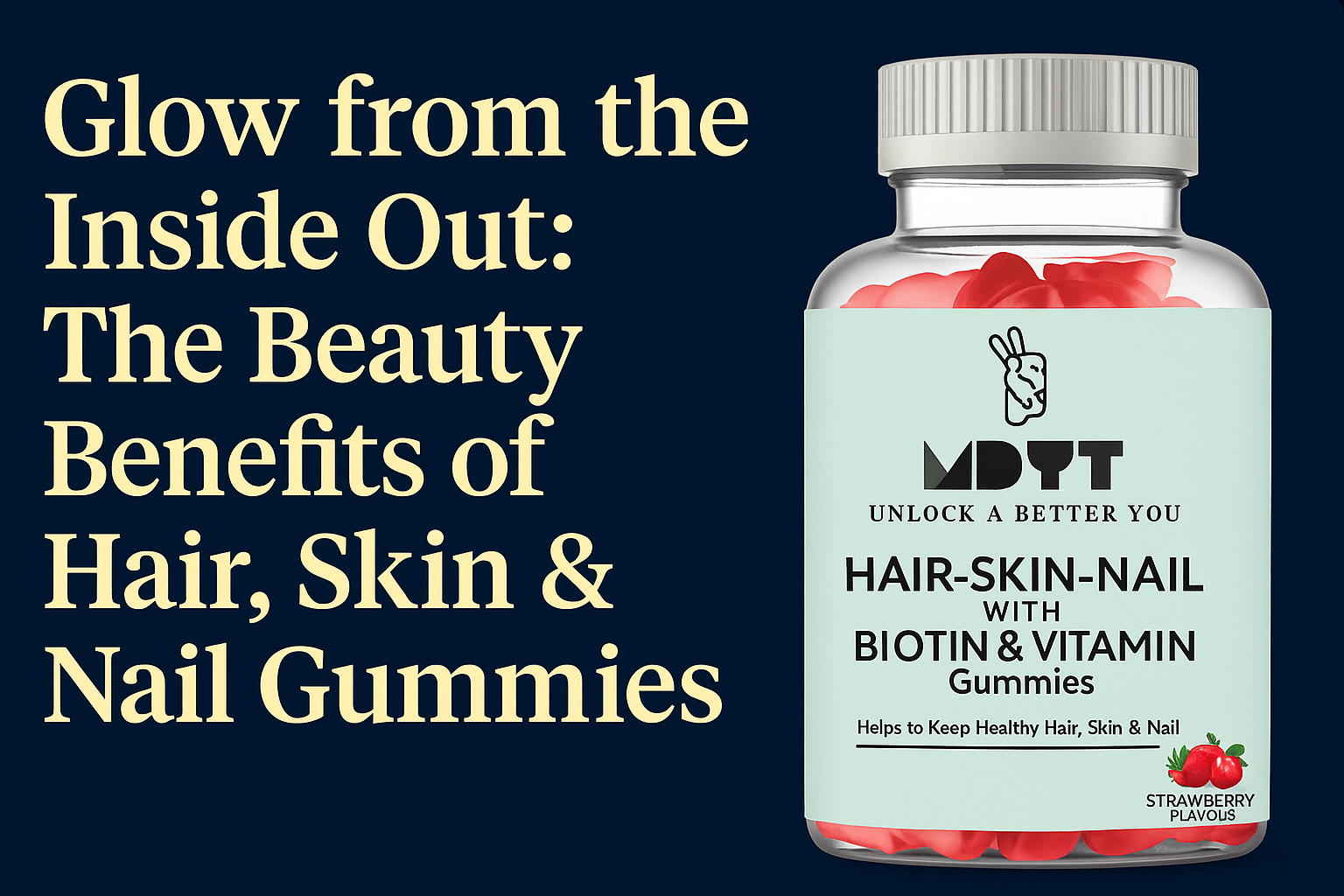 Beauty Made Easy — How One Gummy Can Support Hair, Skin & Nail Health