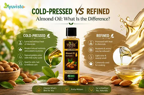 Cold-Pressed vs Refined Almond Oil: What Is the Difference?