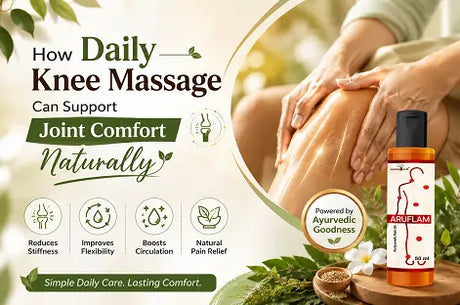 How Daily Knee Massage Can Support Joint Comfort Naturally