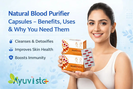 Natural Blood Purifier Capsules – Benefits, Uses & Why You Need Them