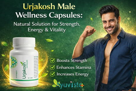 Urjakosh Male Wellness Capsules for Energy, Stamina & Vitality | Ayuvista