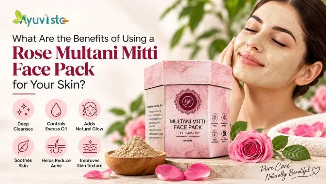 What Are the Benefits of Using a Rose Multani Mitti Face Pack for Your Skin?