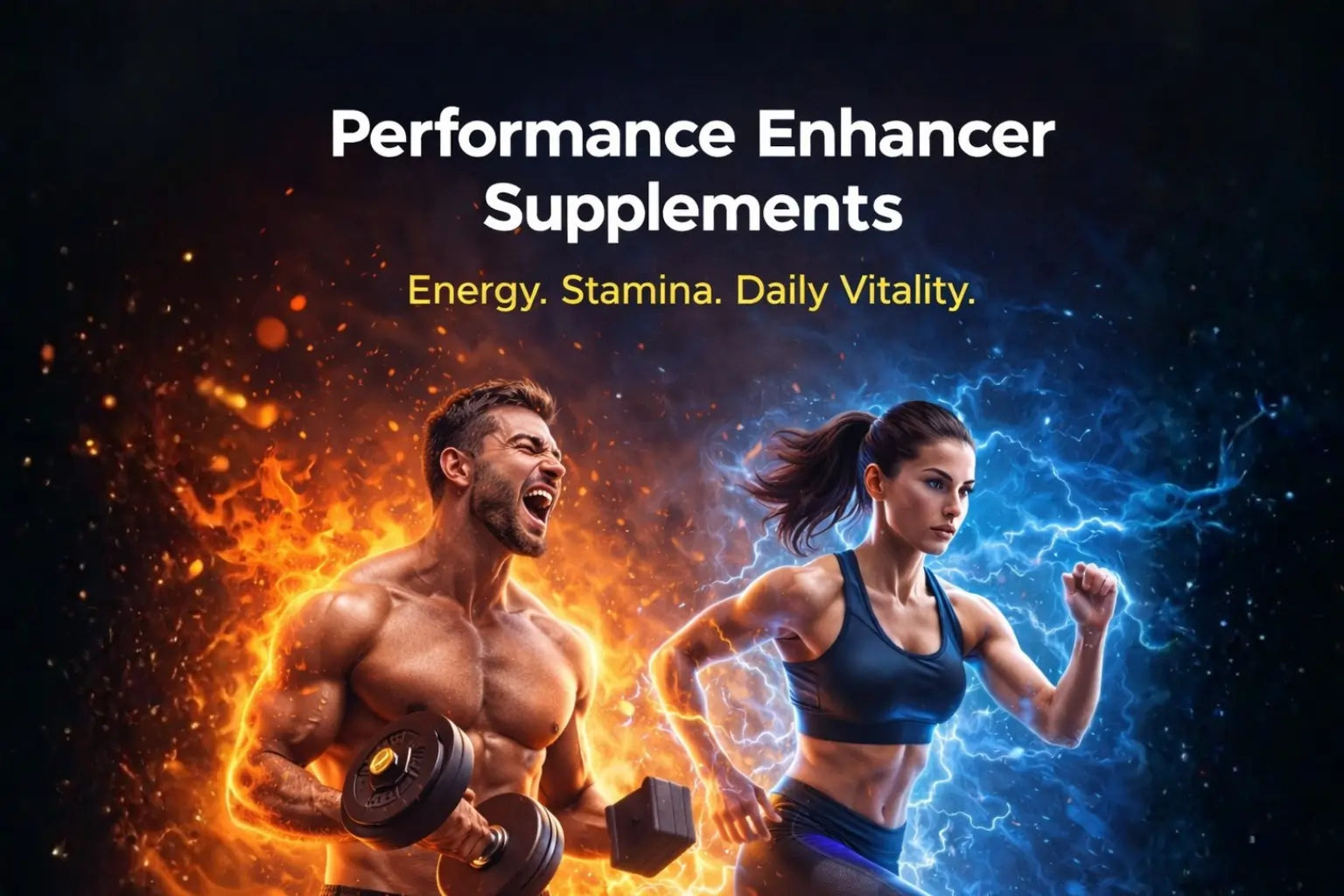 Performance Enhancer Supplements for Energy, Stamina, and Daily Vitality