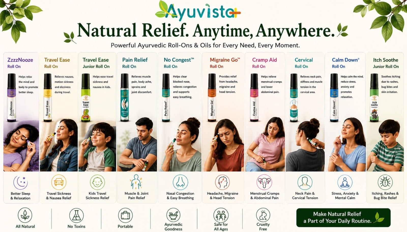 Best Natural Roll-Ons for Pain, Stress, and Sleep Relief?