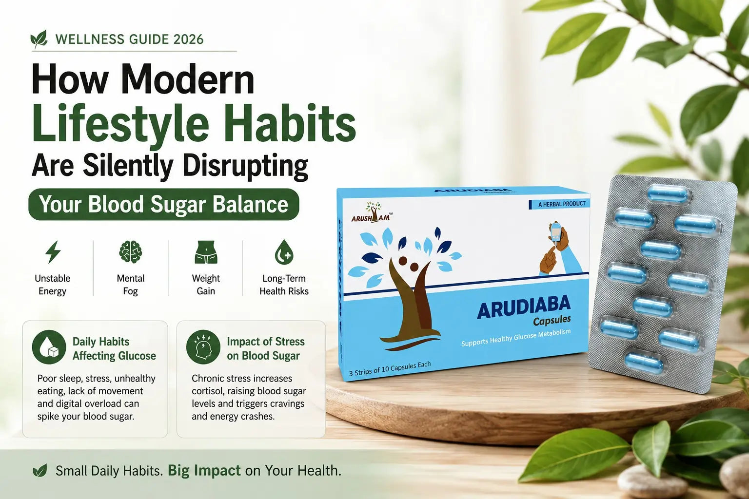 How Modern Lifestyle Habits Are Silently Disrupting Your Blood Sugar Balance