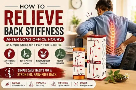 How to Relieve Back Stiffness After Long Office Hours