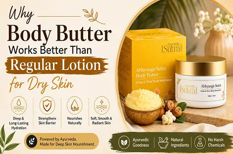 Why Body Butter Works Better Than Regular Lotion for Dry Skin