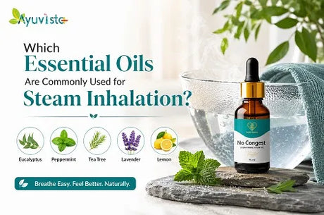 Which Essential Oils Are Commonly Used for Steam Inhalation?