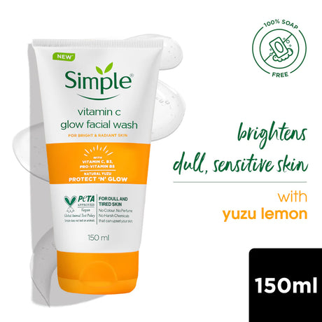 Simple Vitamin C Glow Facial Wash