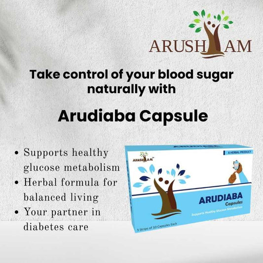 Arudiaba – Blood Sugar & Glucose Metabolism Support Capsules
