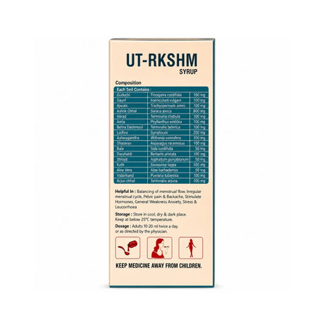 UT-RKSHM syrup packaging
