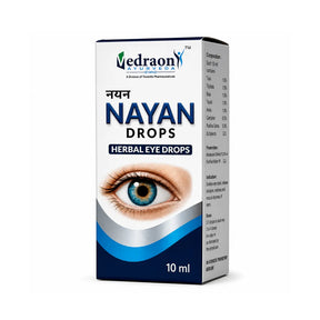 Box of Nayan Drops herbal eye drops 