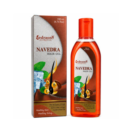 Navedra hair oil bottle