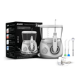 Agaro dental water flosser with packaging on a white background