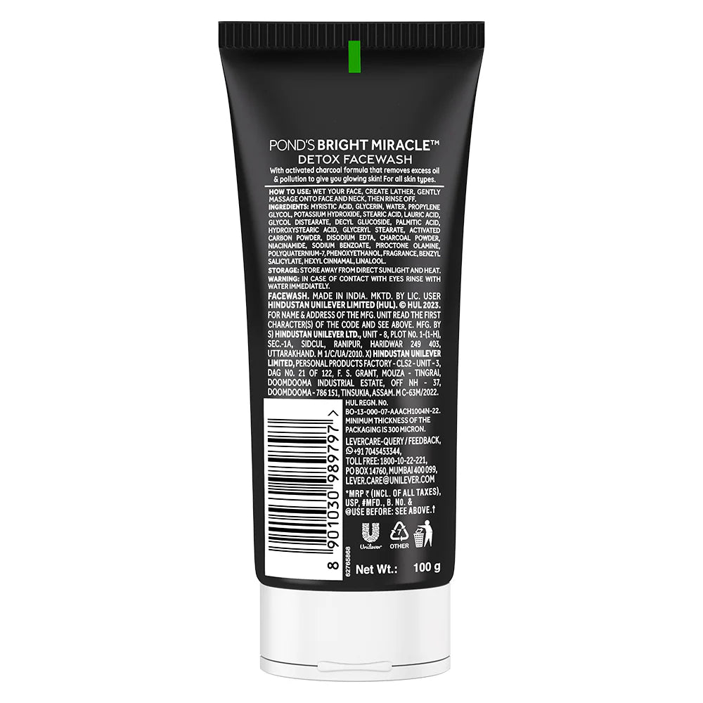 Ponds Bright Miracle Detox Facewash
