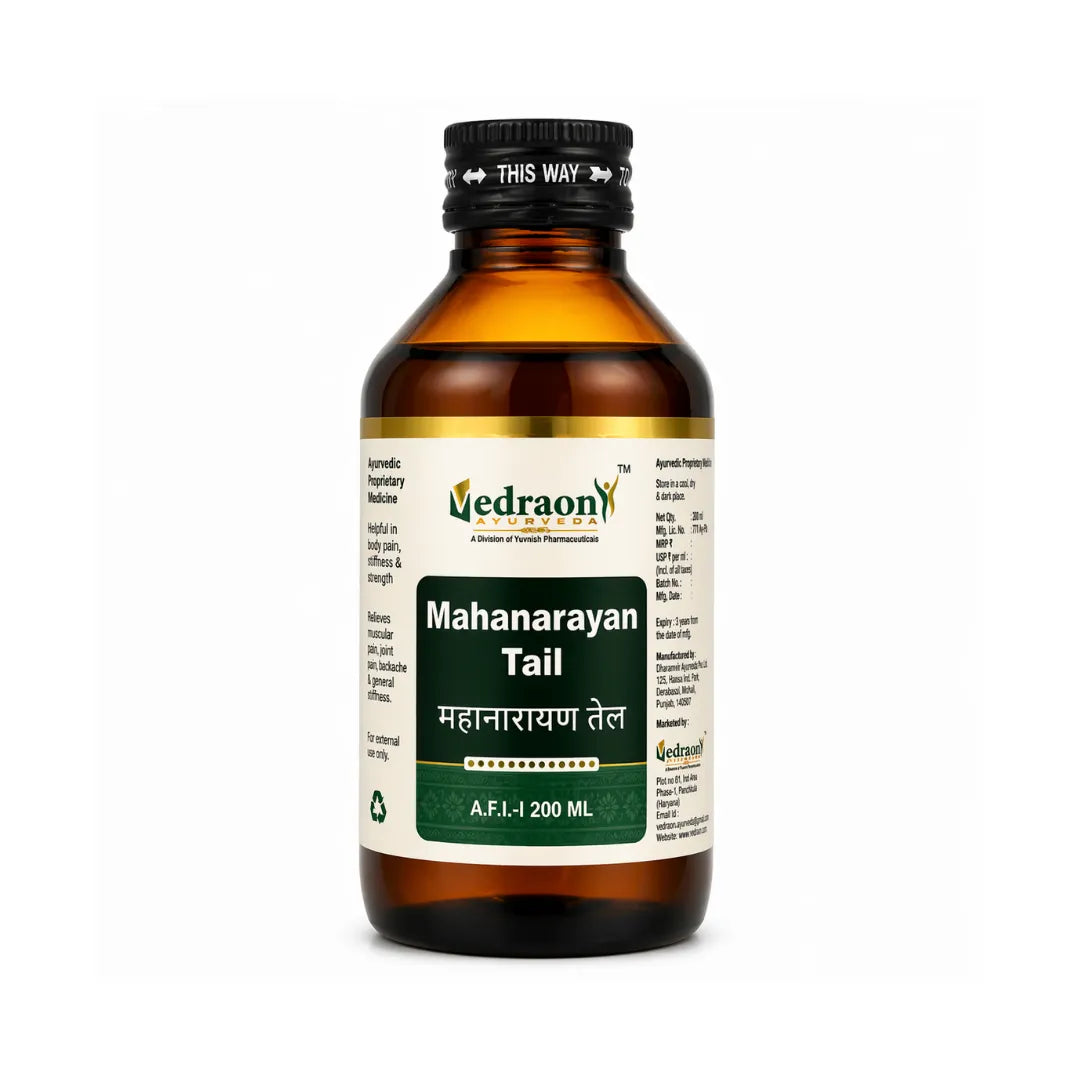 Bottle of Vedraon Mahanarayan Tail