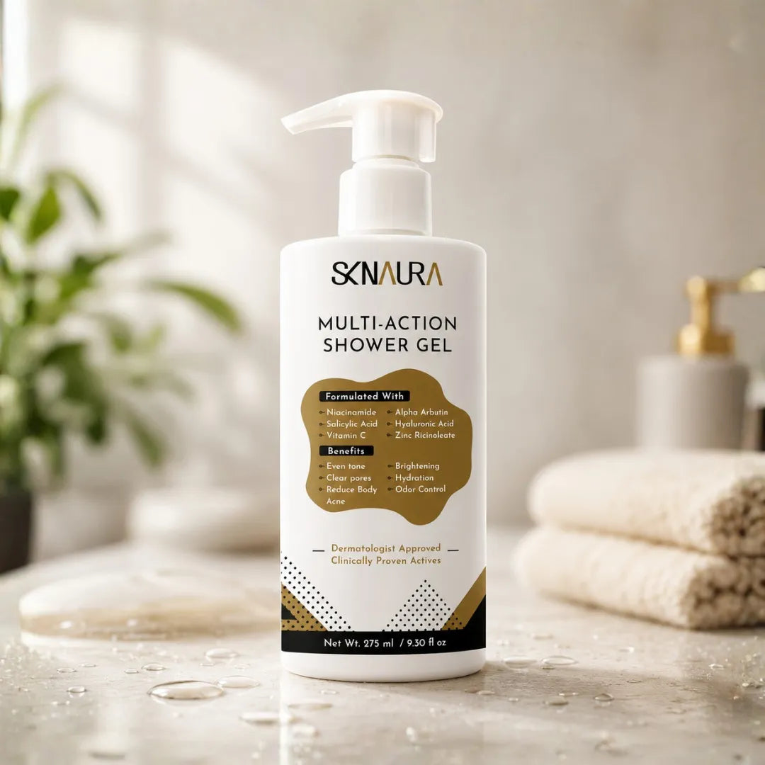Multi-Action Shower Gel | Brightening & Hydrating Body Wash | 275ml