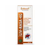 Vedraon LIV-RASA-4G syrup packaging on a white background