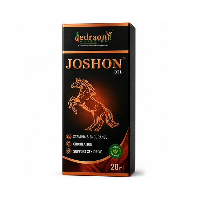 Vedraon Ayurveda Joshon Oil packaging