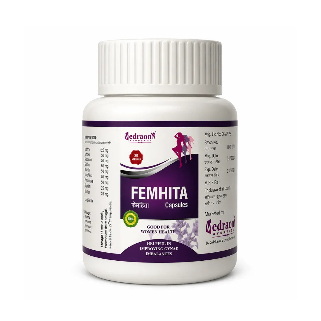 Vedraon Femhita capsules bottle