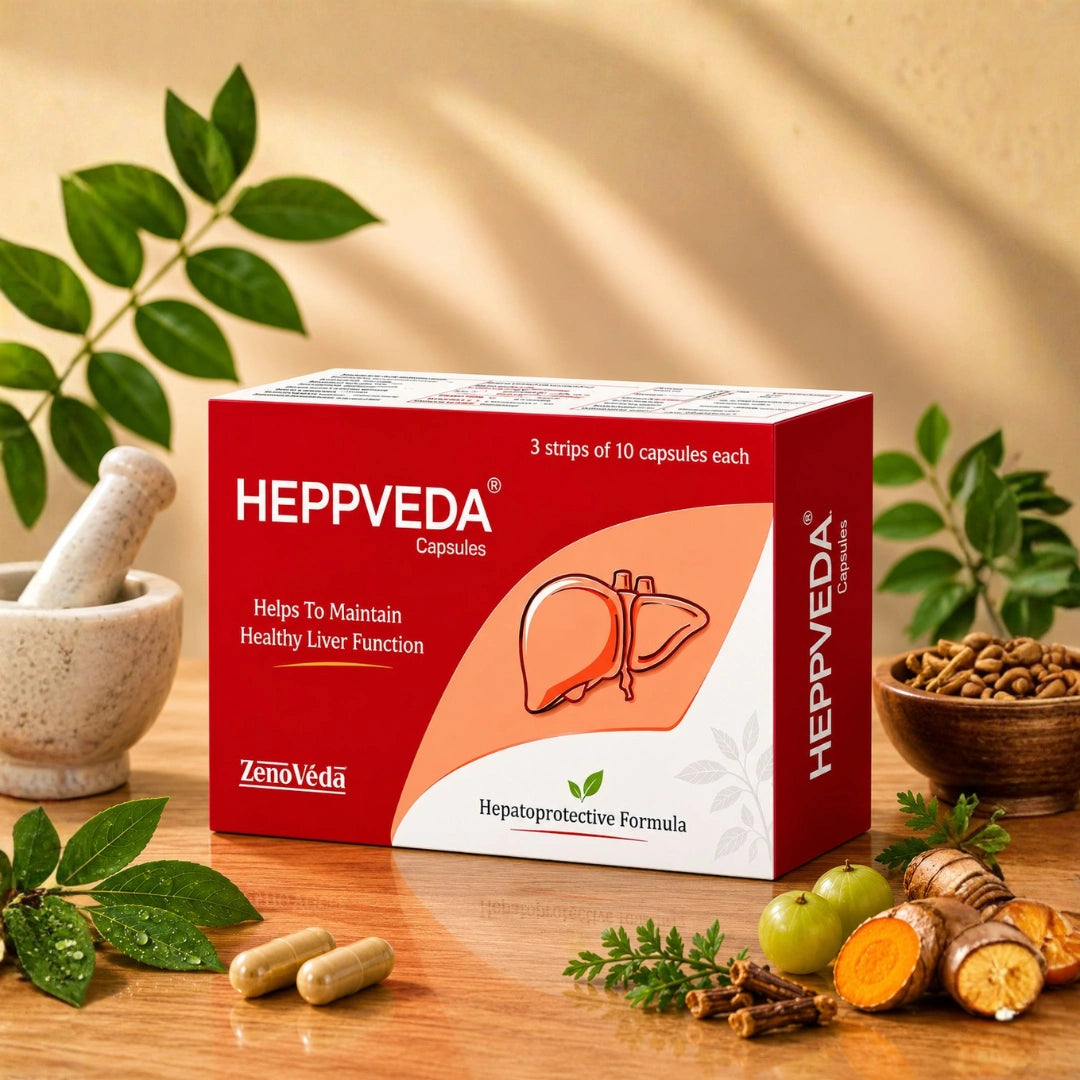 Heppveda Capsules – Ayurvedic Liver Wellness Capsules