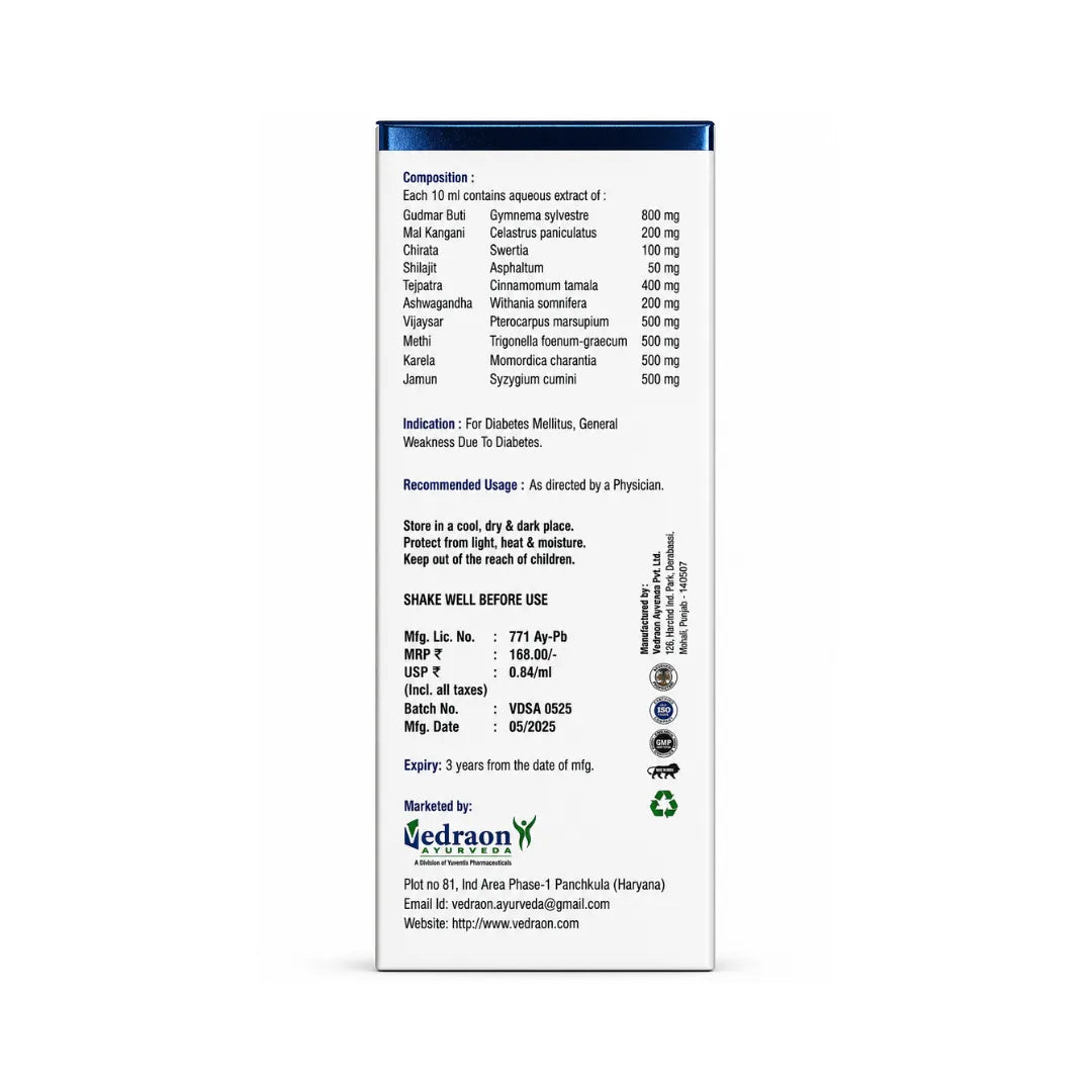 Back label of a supplement container with text and branding on a white background