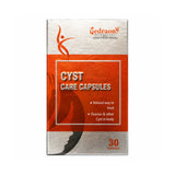 Vedraon Cyst Care Capsules packaging on a white background