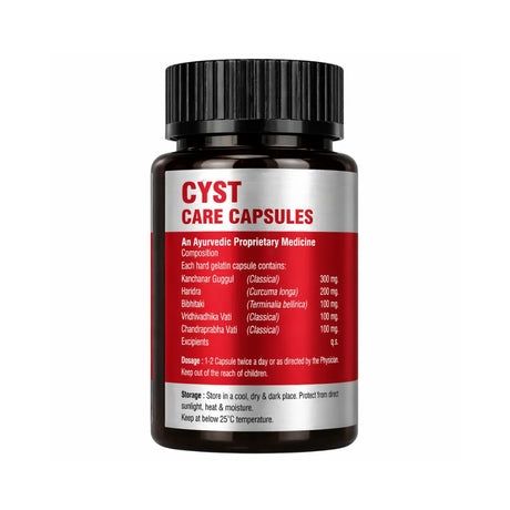Bottle of Cyst Care Capsule