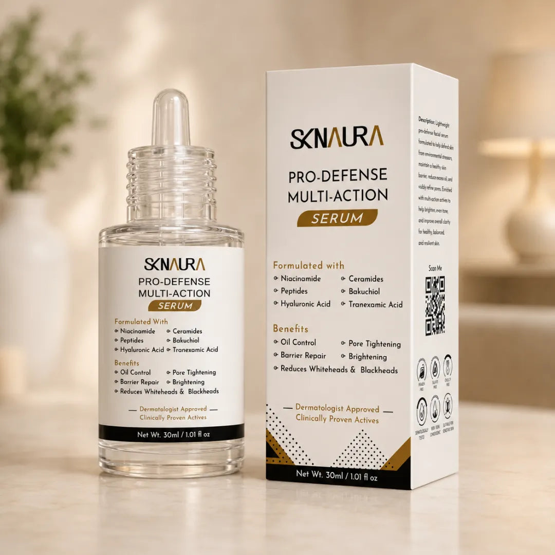 Pro-Defense Multi-Action Serum | Niacinamide, Ceramides & Hyaluronic Acid Serum | 30ml