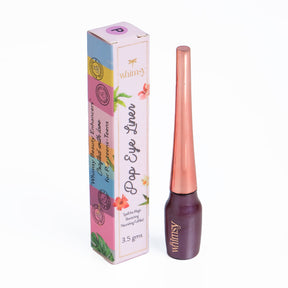 Whimzy pop eye liner with packaging on a white background
