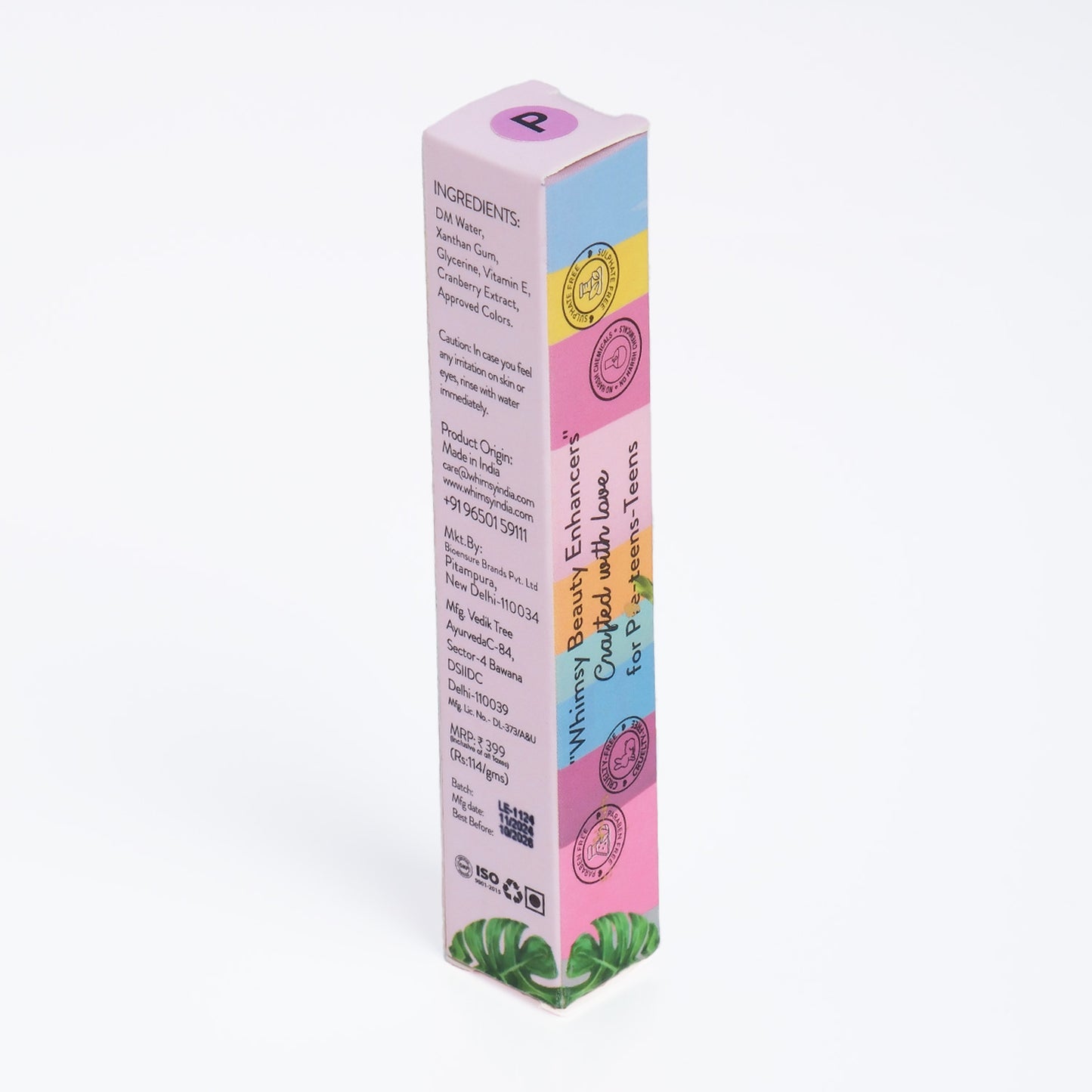 Product packaging with colorful design on a white background