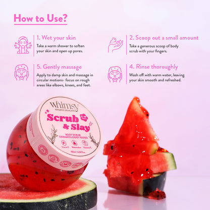 Whimsy Watermelon Body Scrub (4-16 Years)