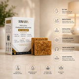 Kojic Acid & Pomegranate Exfoliating De-Tan Soap | Brightening & Exfoliating Soap | Pack of 2